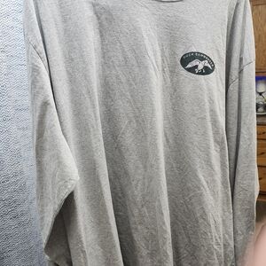 Gray Long Sleeve Men's Shirt
